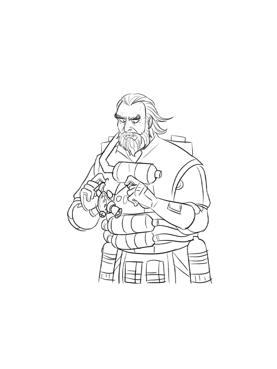 Раскраска раскраски apex legends для детей