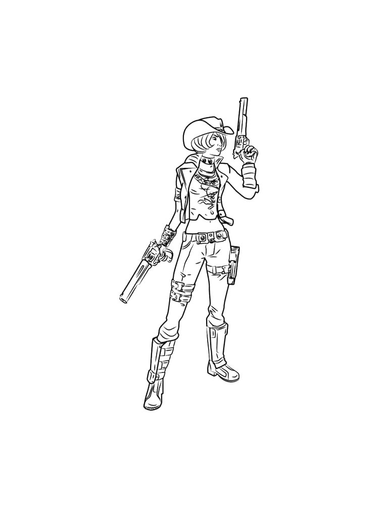 Раскраска раскраски borderlands для детей