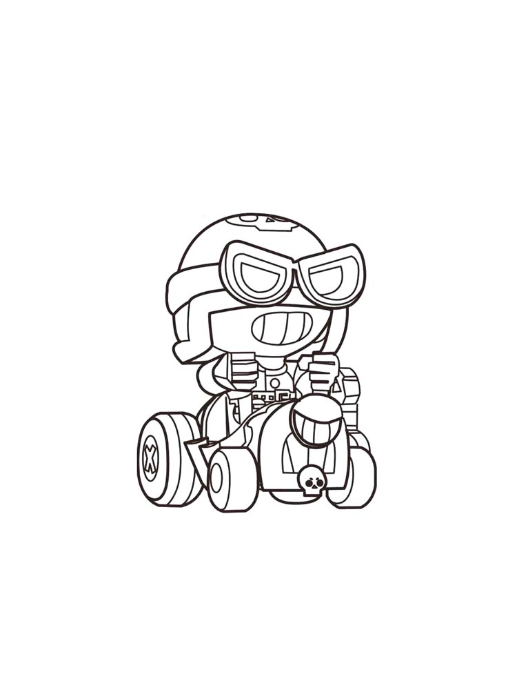 Раскраска раскраски карл браво старс для детей