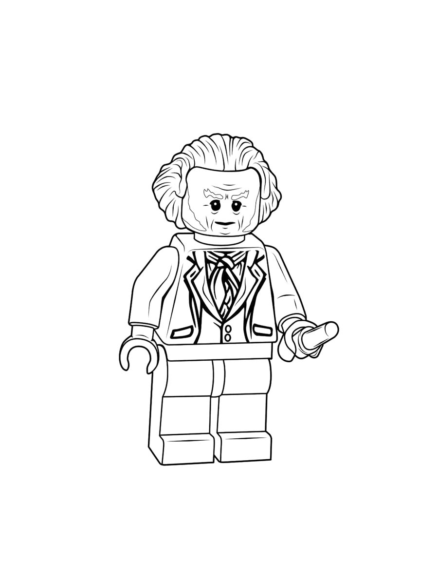 Раскраска раскраски lego гарри поттер