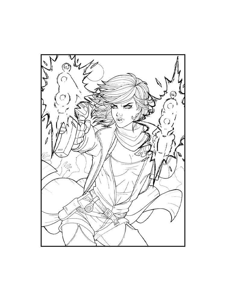 Раскраска Resident Evil 2