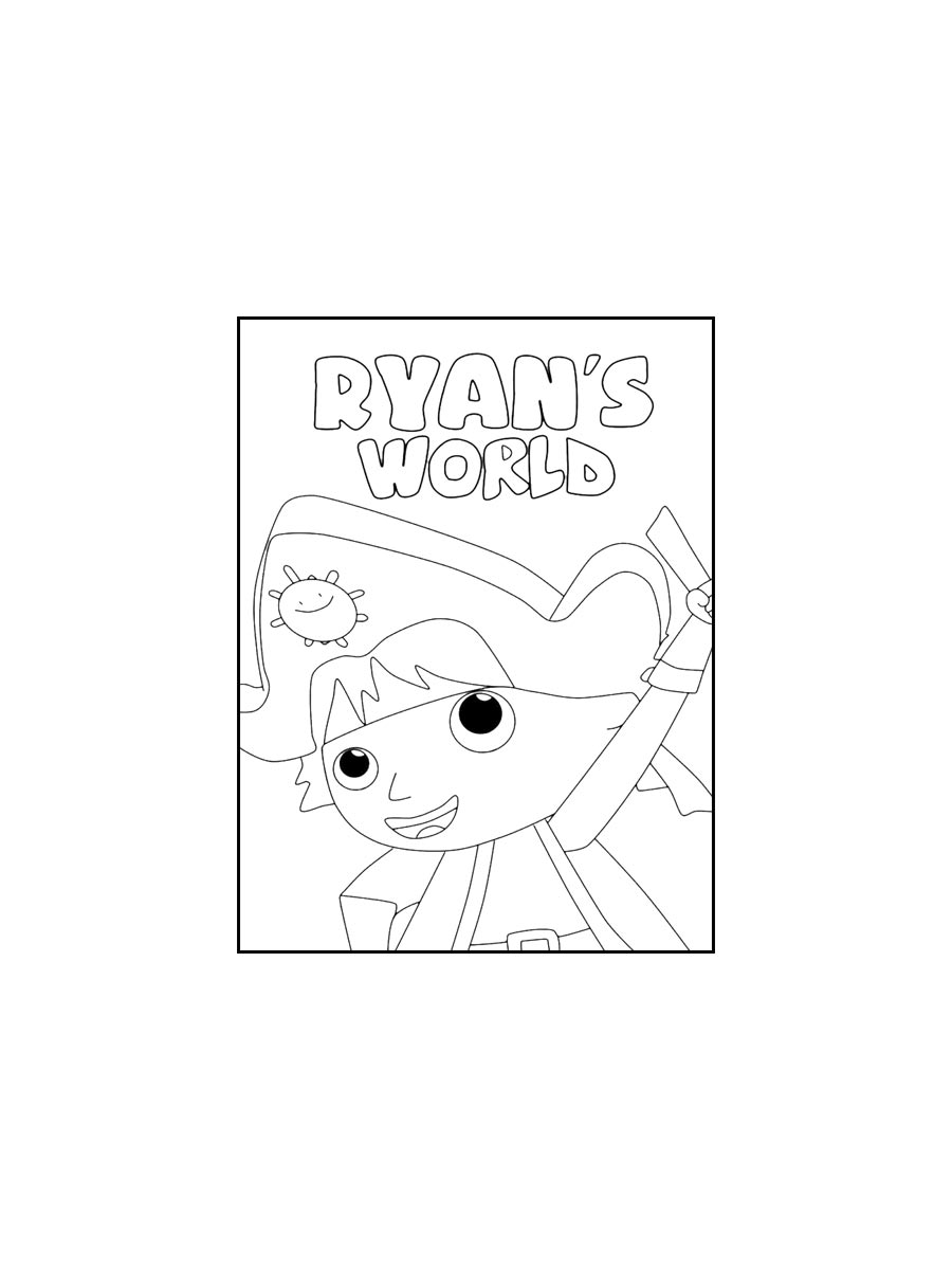 Раскраска Ryan's World 2