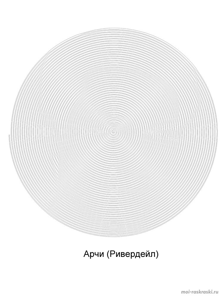 Раскраска Spiroglyphics 2