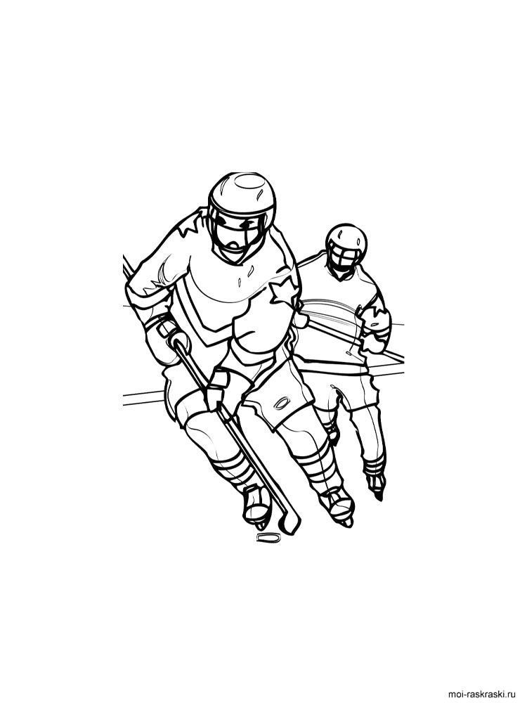 Раскраска Спорт 2
