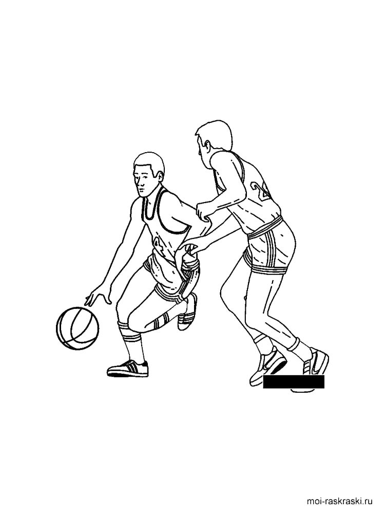 Раскраска Спорт 2