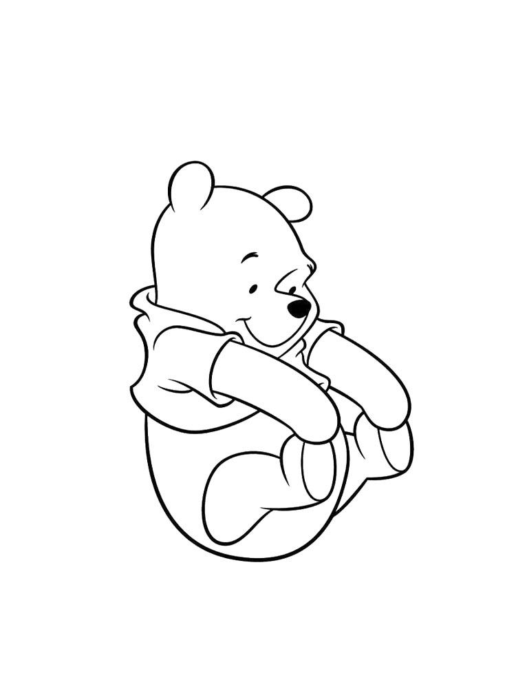 Раскраска винни пух