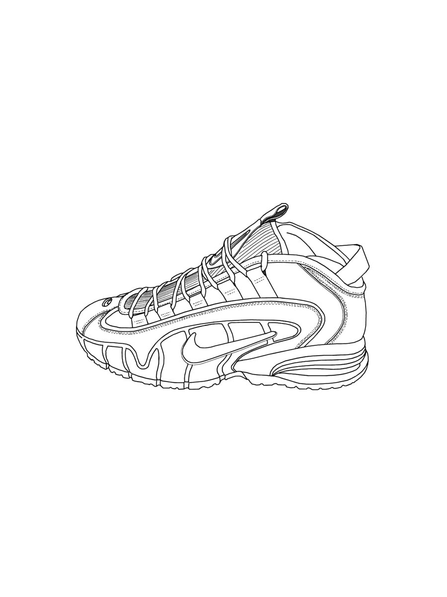 Раскраски air jordan для раскрашивания 2