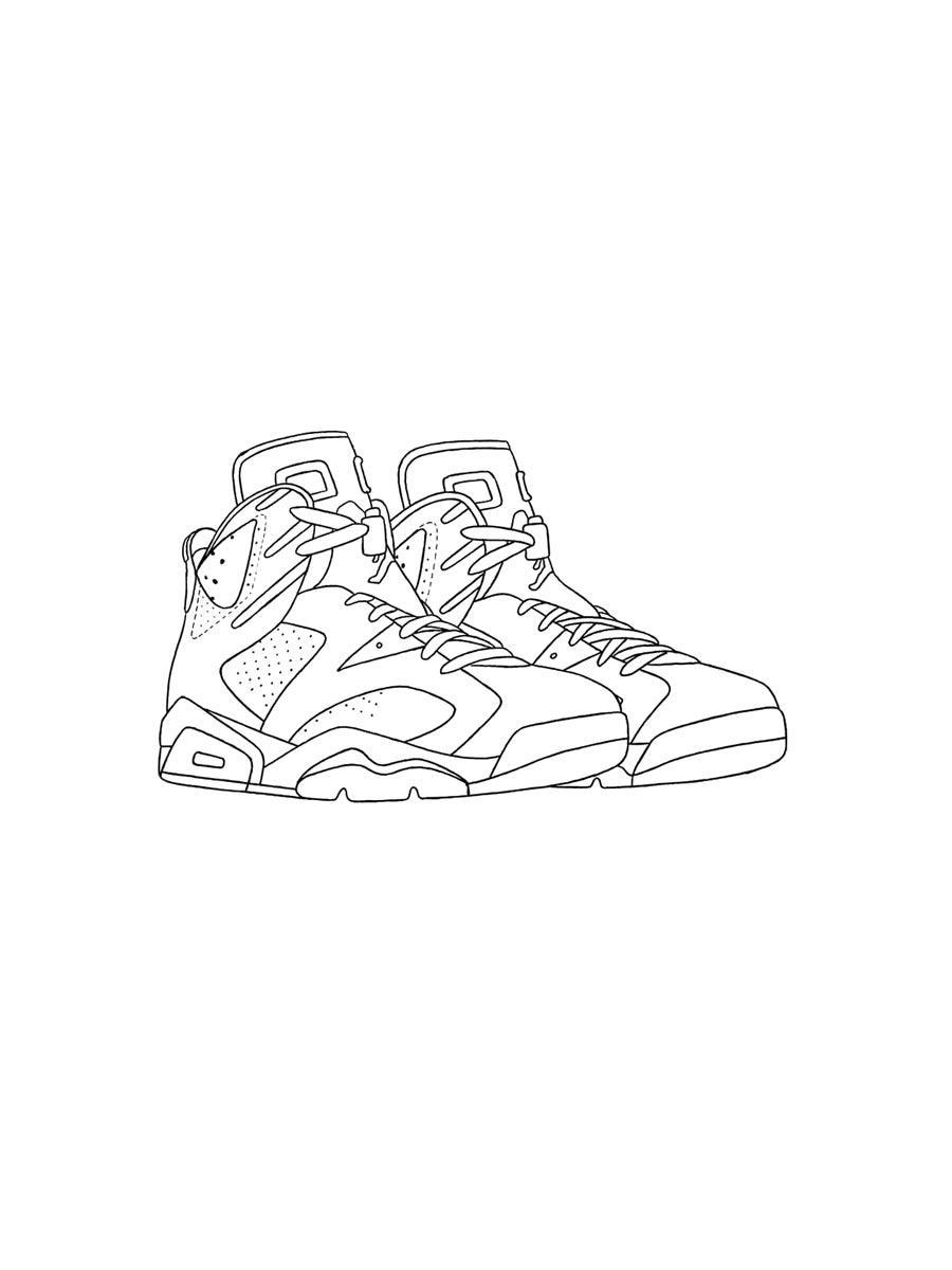 Раскраски air jordan раскраска для детей 2