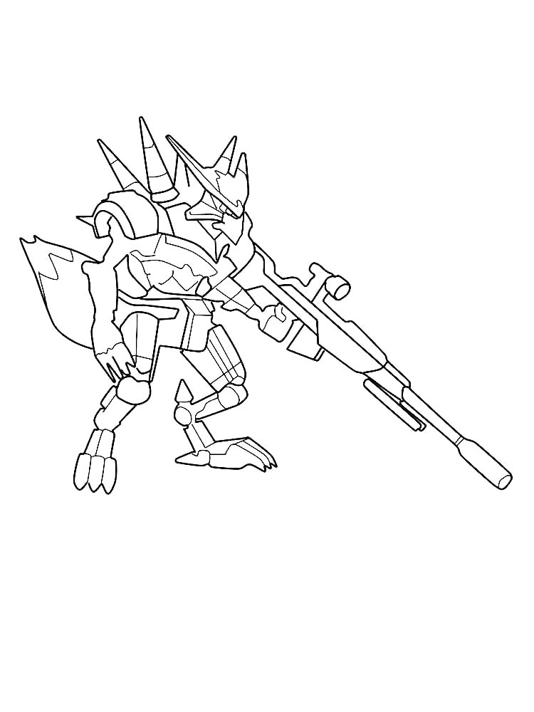 Раскраски lbx картинка для раскрашивания 2