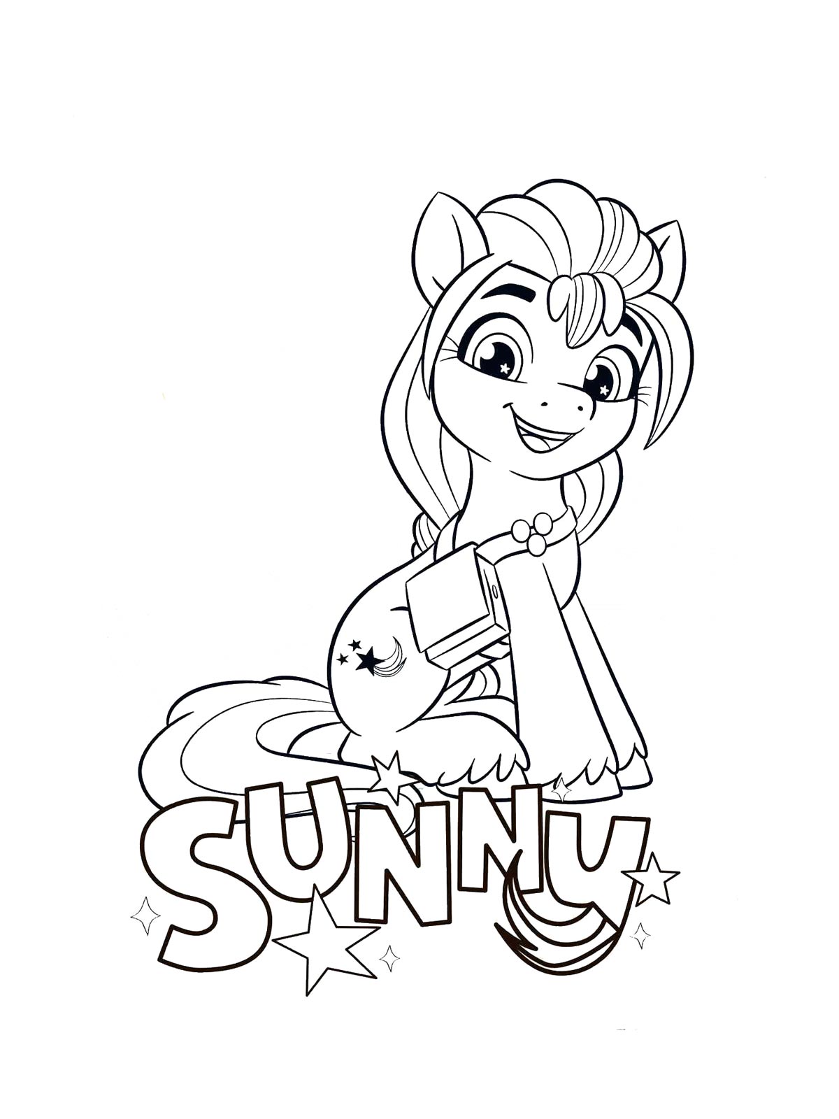 Раскраски my little pony: новое поколение для раскрашивания 3