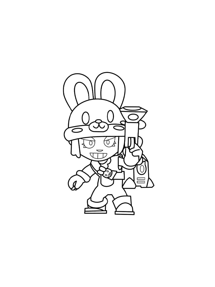 Раскраски пенни браво старс рисунок для раскрашивания