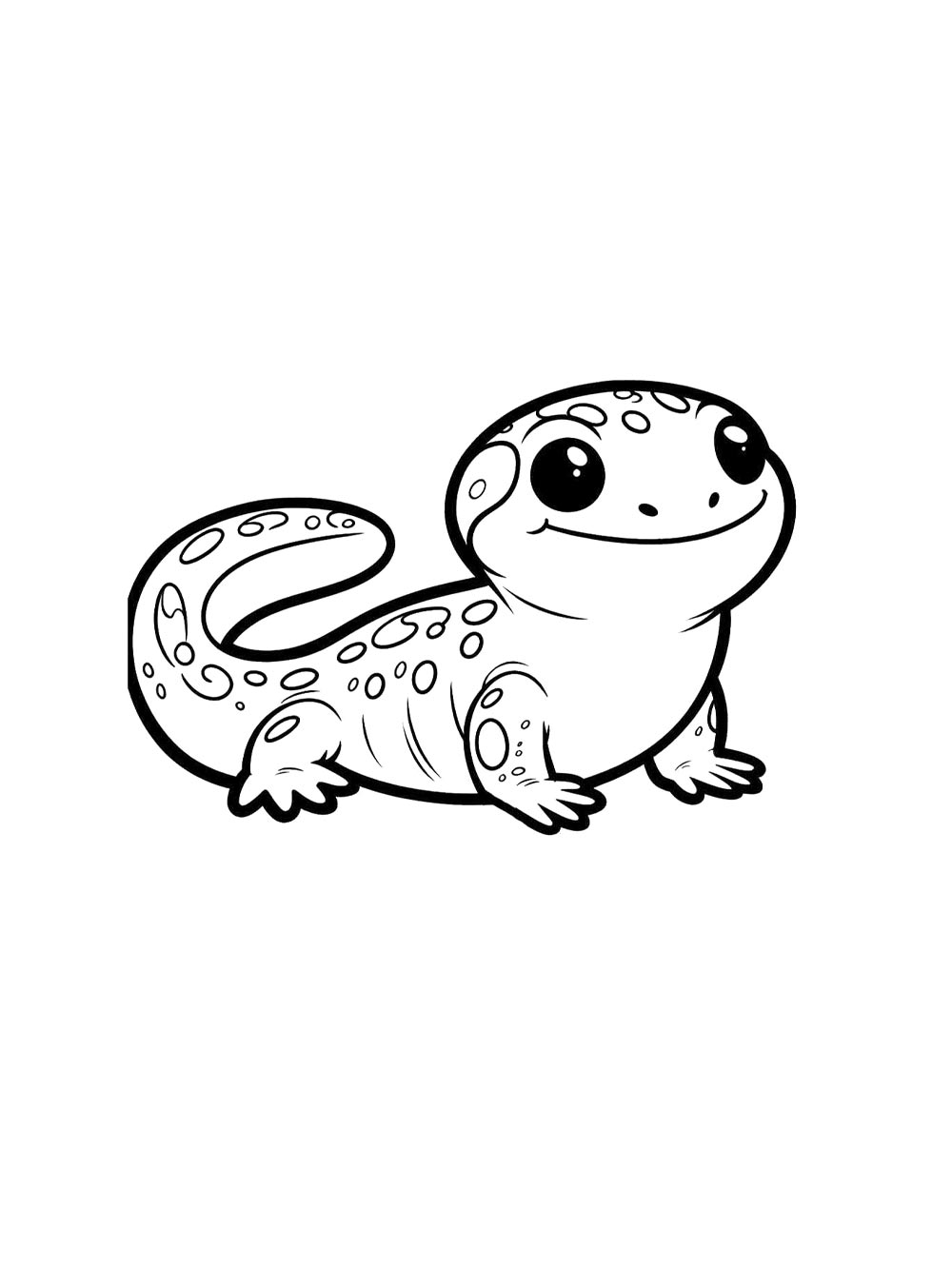 Раскраски саламандра раскраска для детей 2