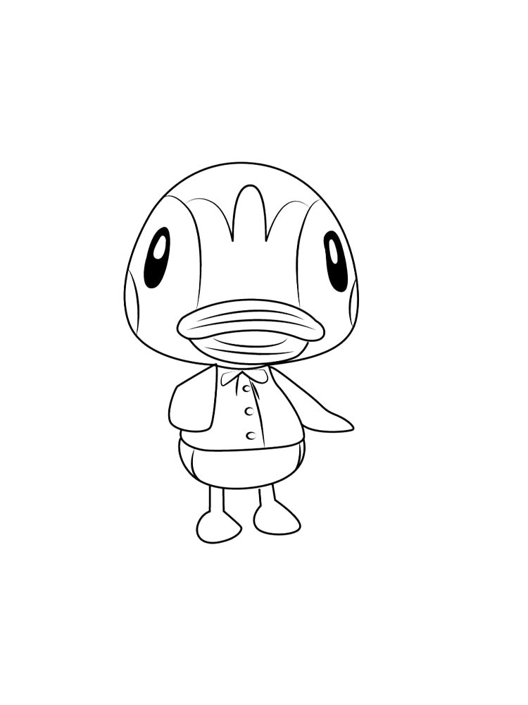 Распечатать раскраску раскраски animal crossing 7