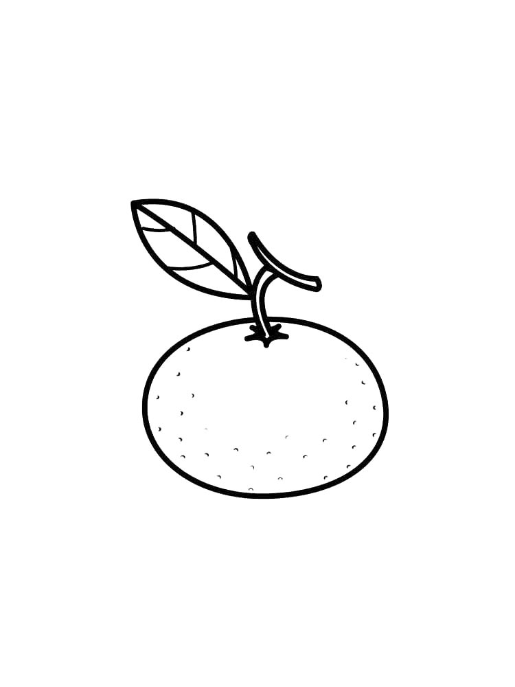 Распечатать раскраску раскраски фруктов 46
