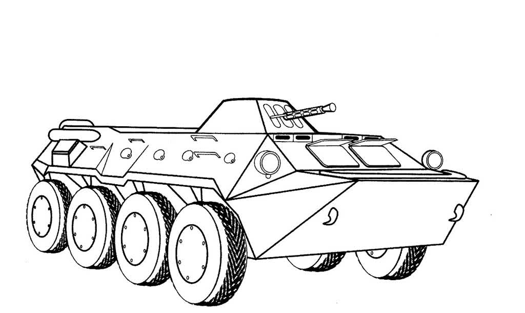 Рисунок БТР