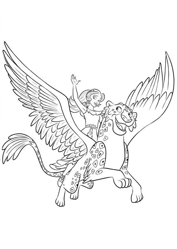 Рисунок Елена из Авалора