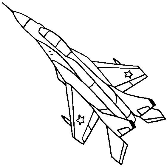Рисунок Истребитель