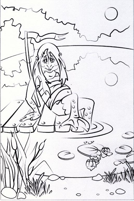 Рисунок Кикимора