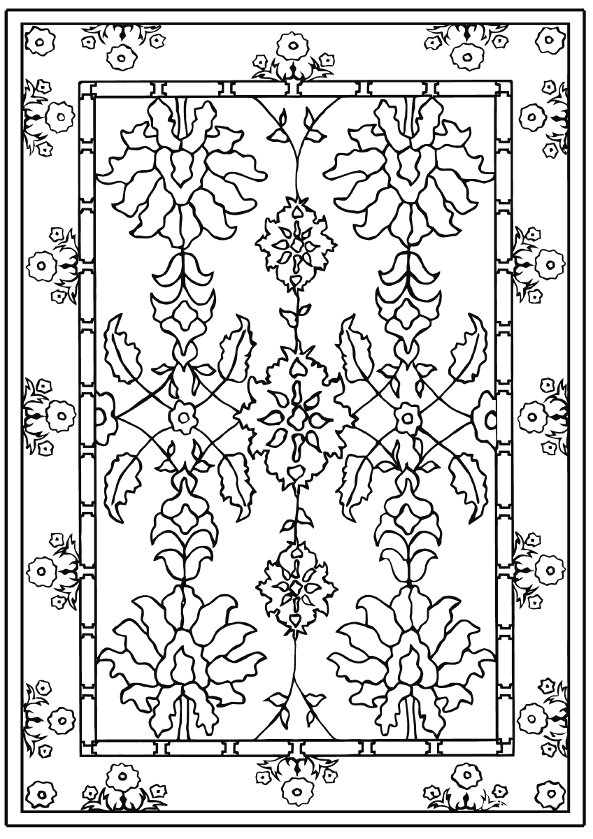 Рисунок Ковер