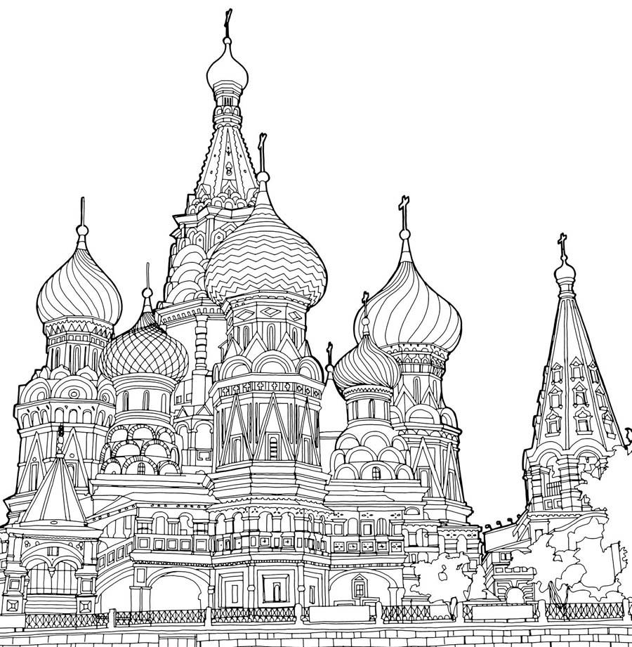Рисунок Москва