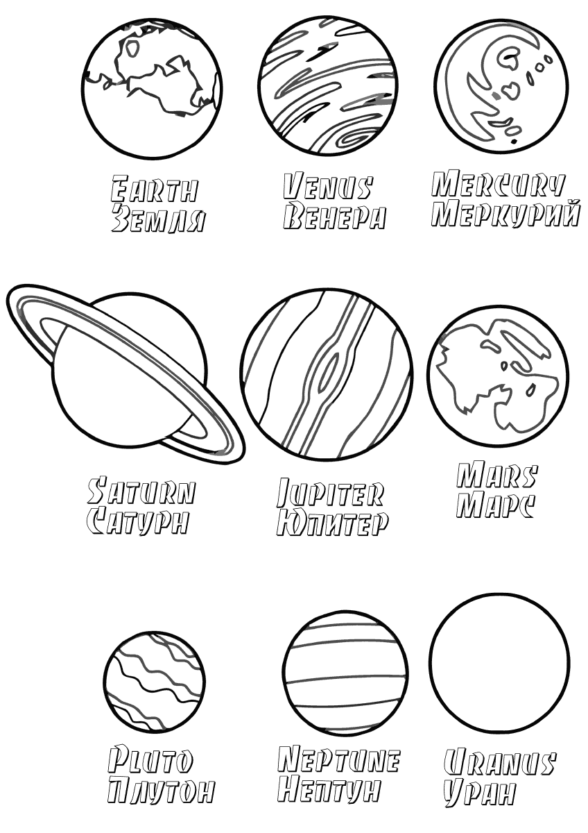 Рисунок планеты