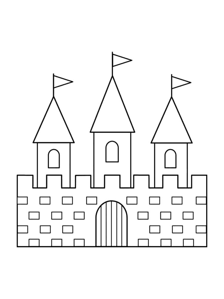 рисунок Замок