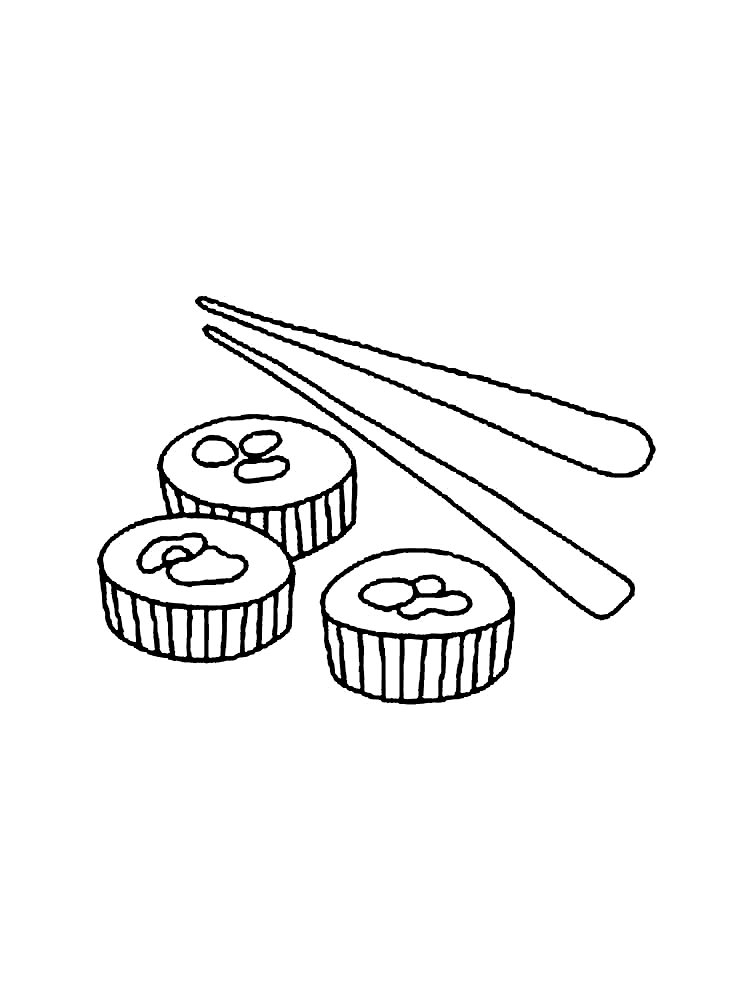Роллы с палочками