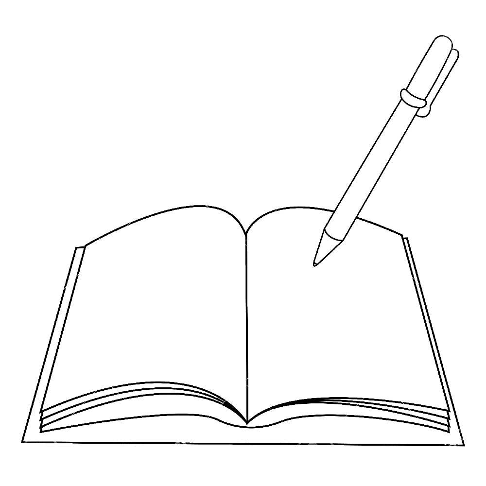 Ручка и книга