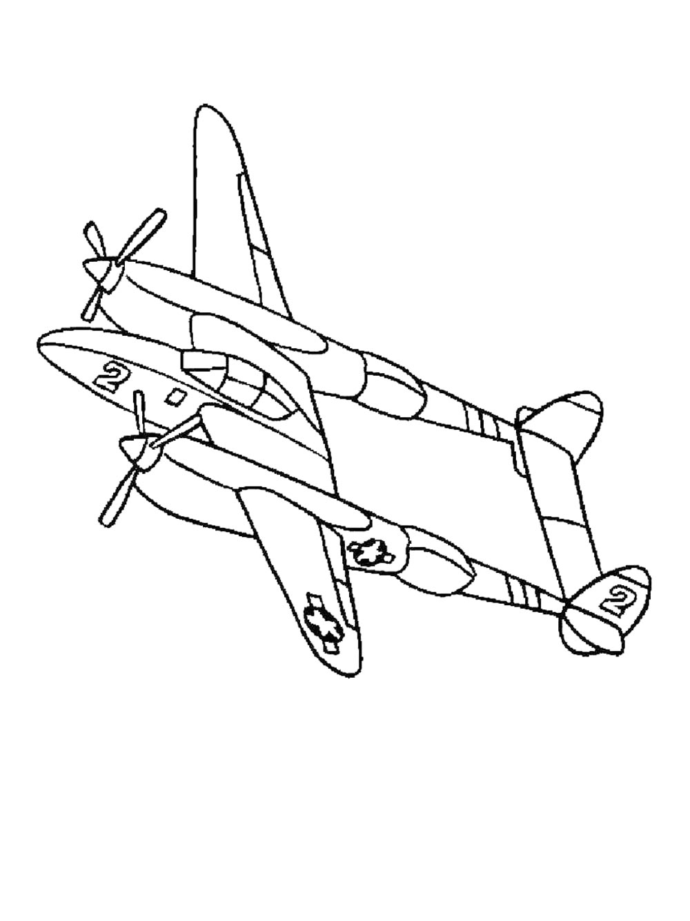 Самолет Lockheed P-38 Lightning