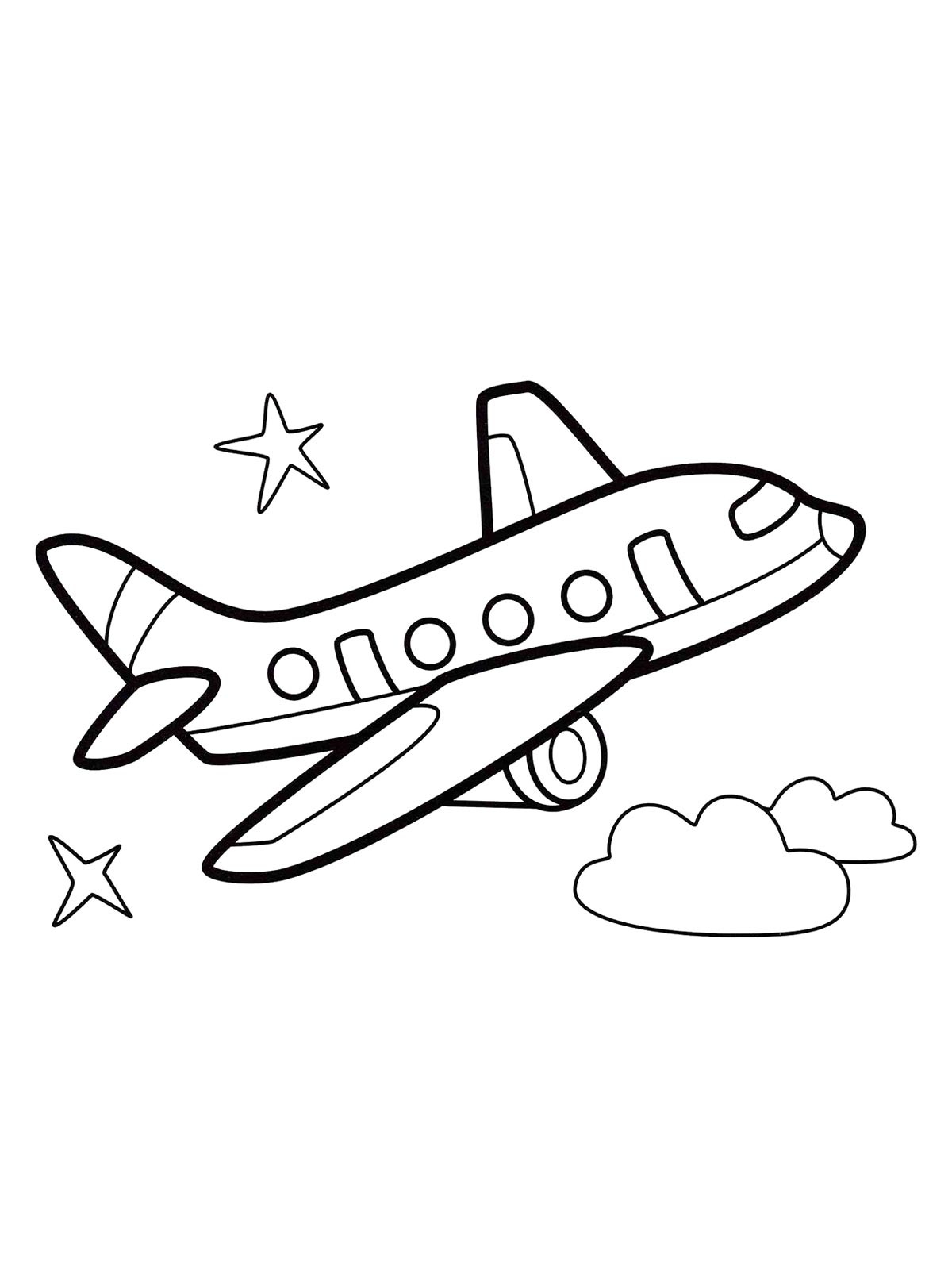 Самолет в облаках 2