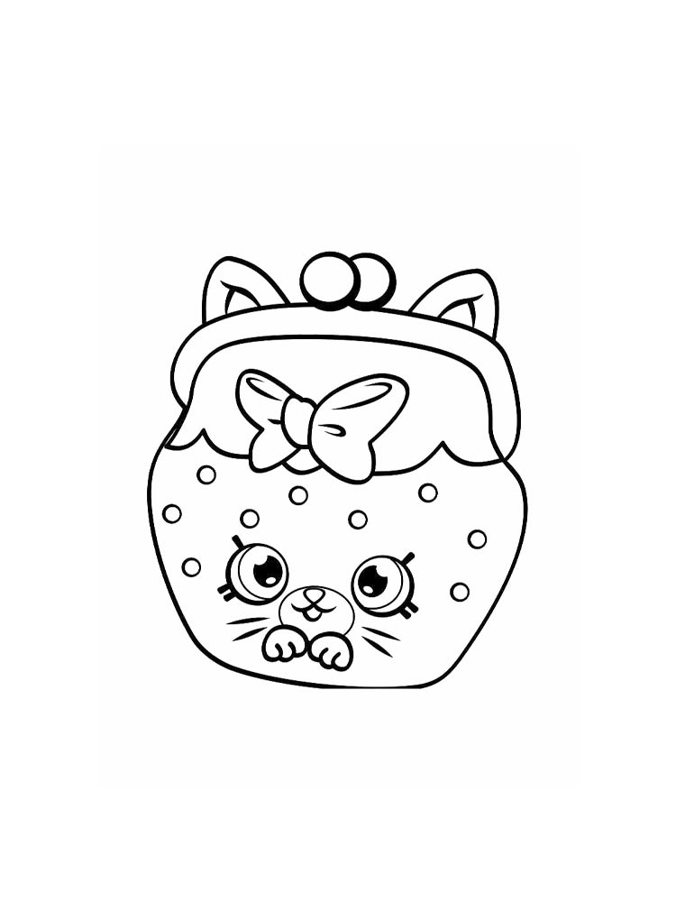 Шопкинс кошелек