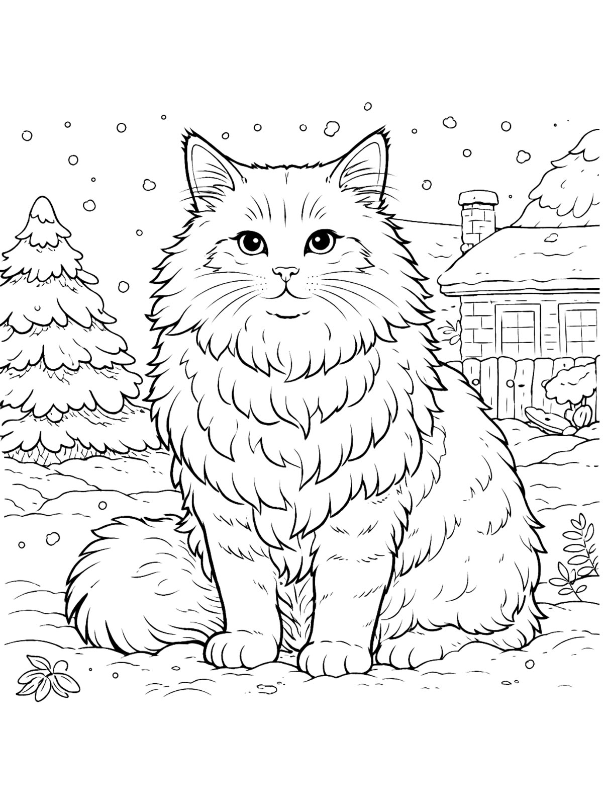 Сибирская пушистая кошка