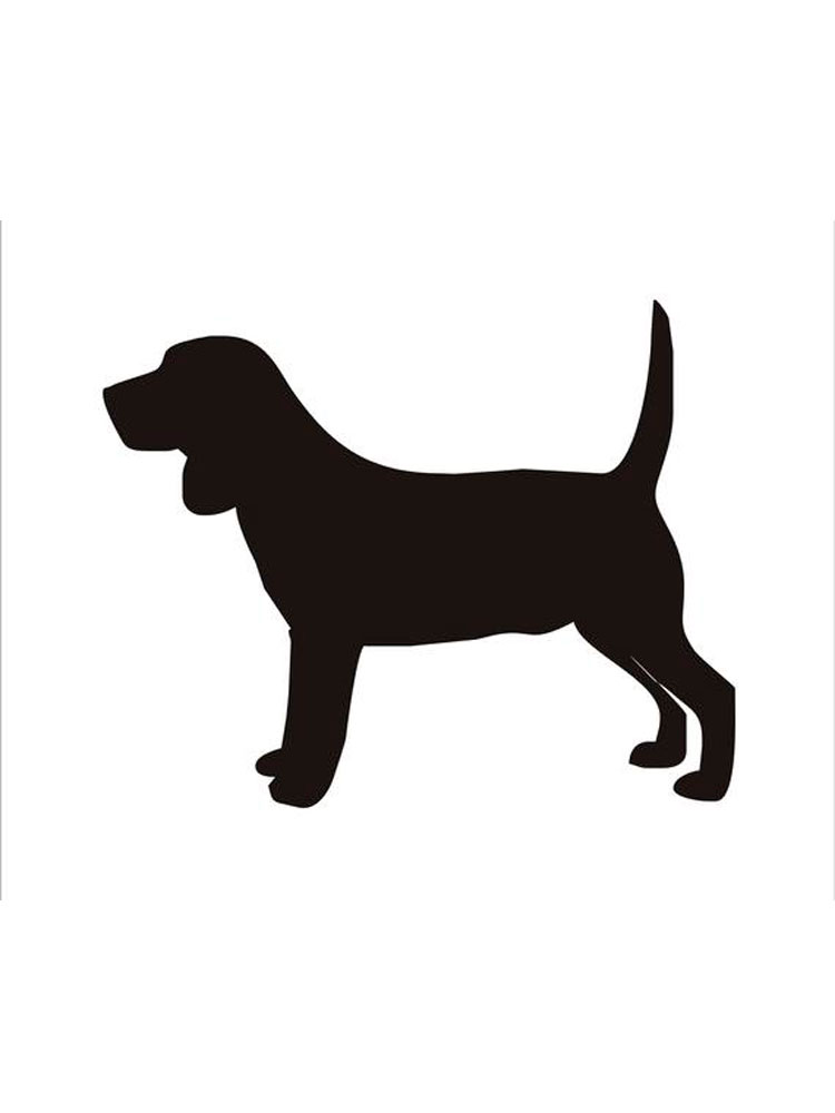 Собака рисунок для раскрашивания 2