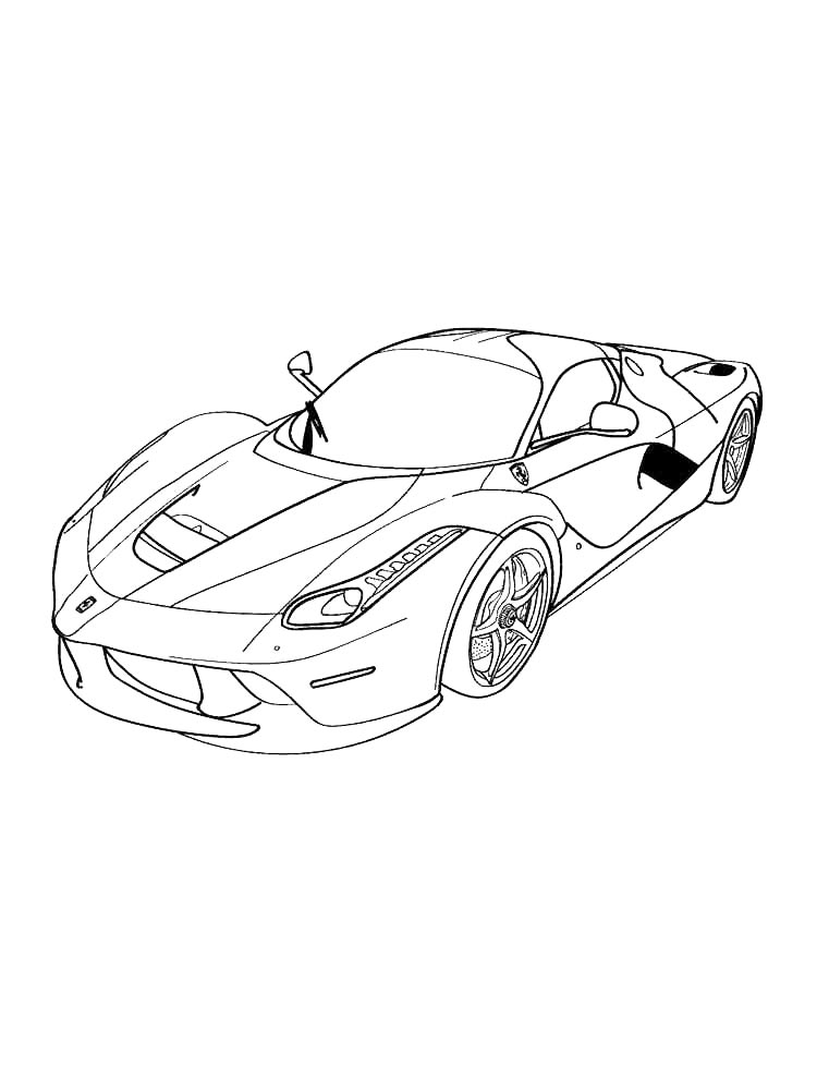 Спорткар Ferrari 458