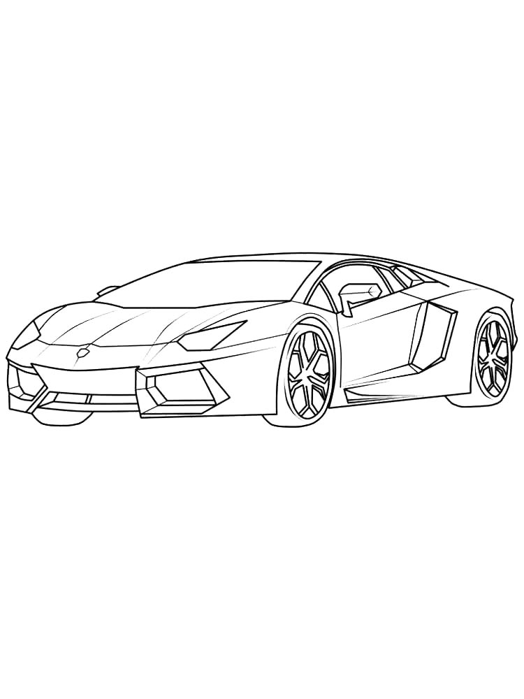 Спорткар Lamborghini Aventador