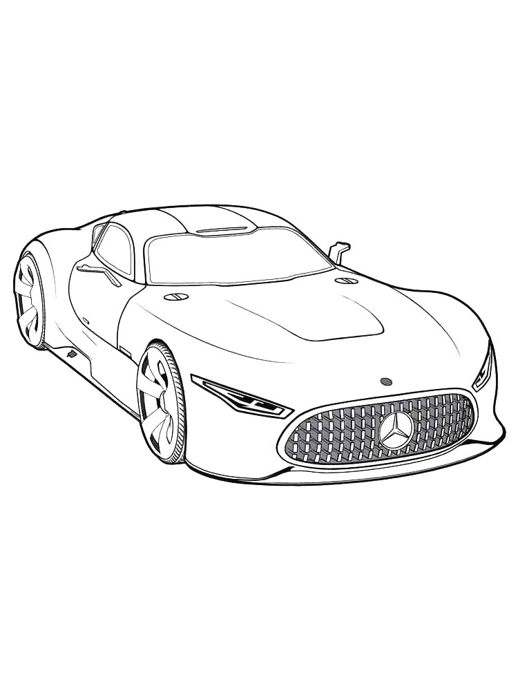 Спорткар Mercedes-Benz AMG GT