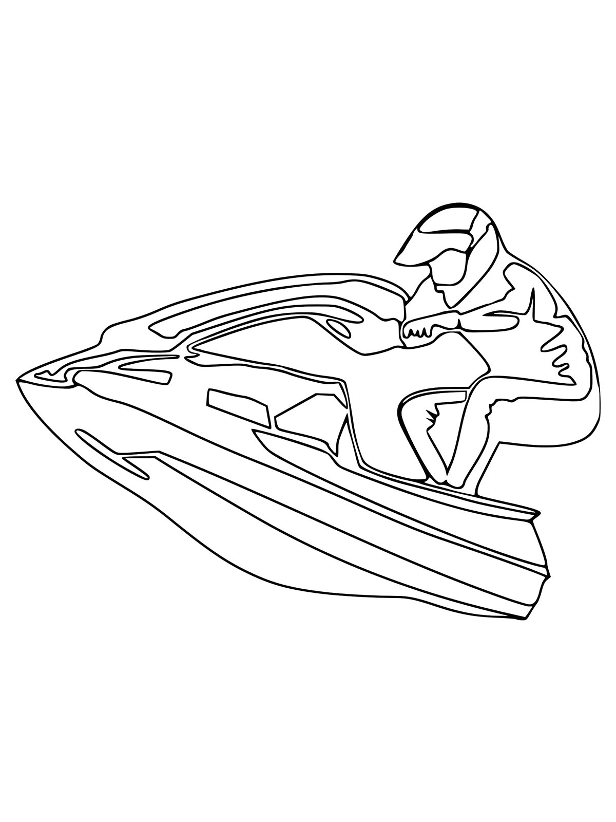Спортсмен на Гидроцикле