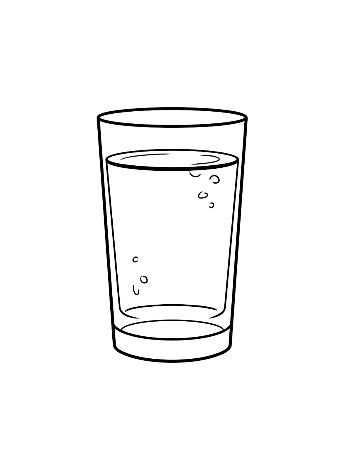 Стакан воды