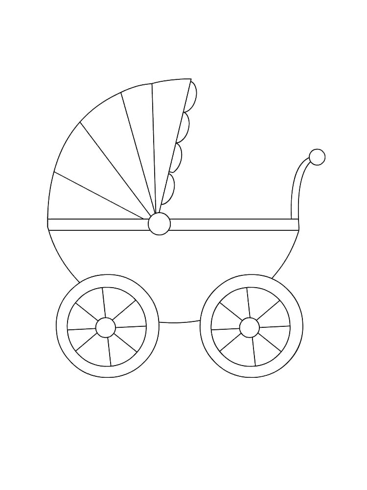 Стильная коляска