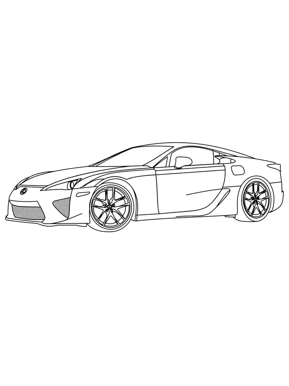 Суперкар Lexus LFA