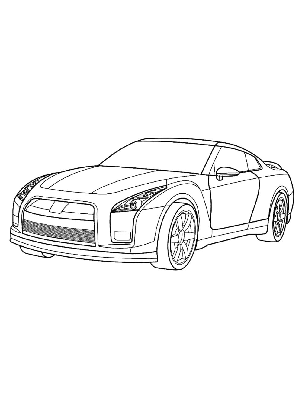 Суперкар Nissan GT-R