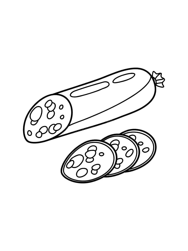 Сыровяленная Колбаса