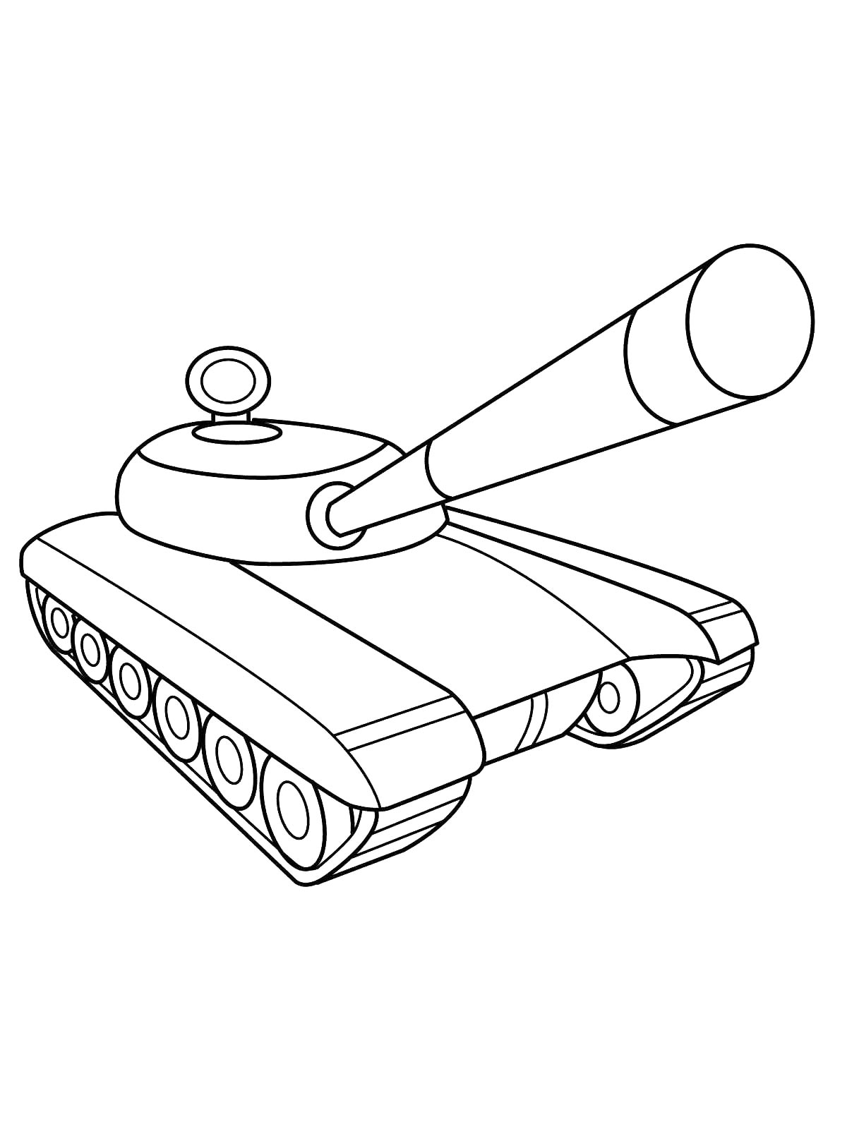 Танк для детей