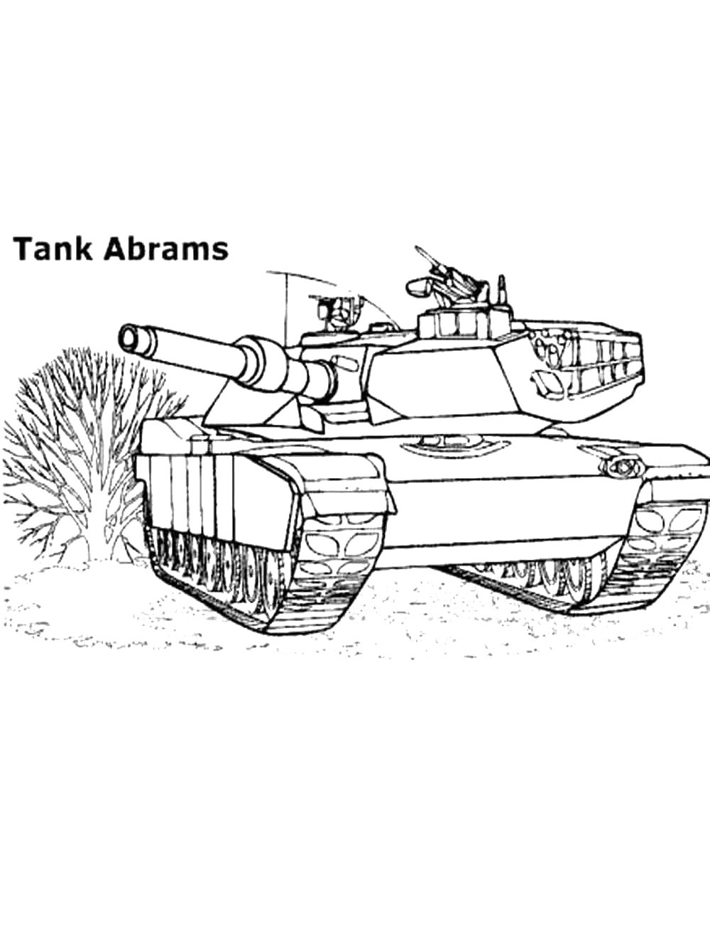 Танк M1A1 Абрамс