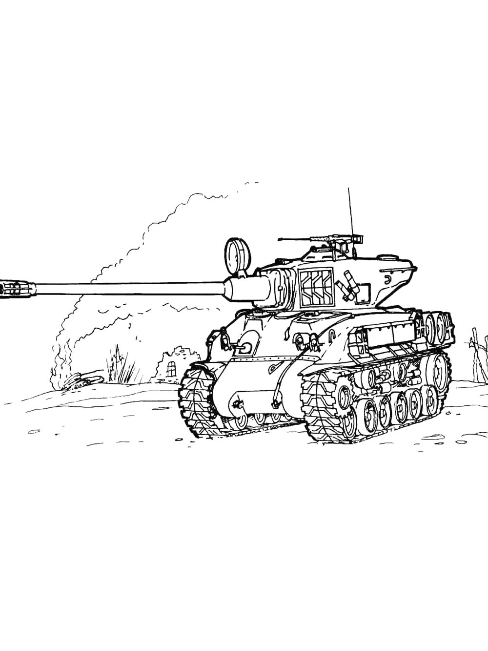 Танк M51 Super Sherman