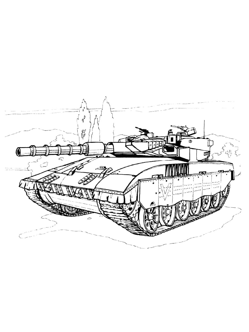 Танк Merkava