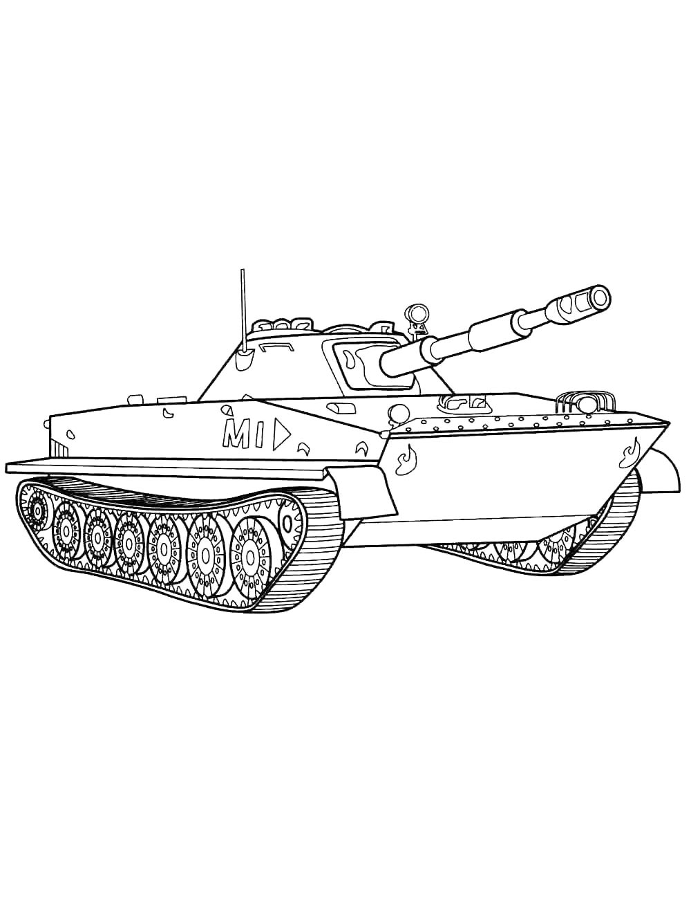 Танк танк ПТ-76