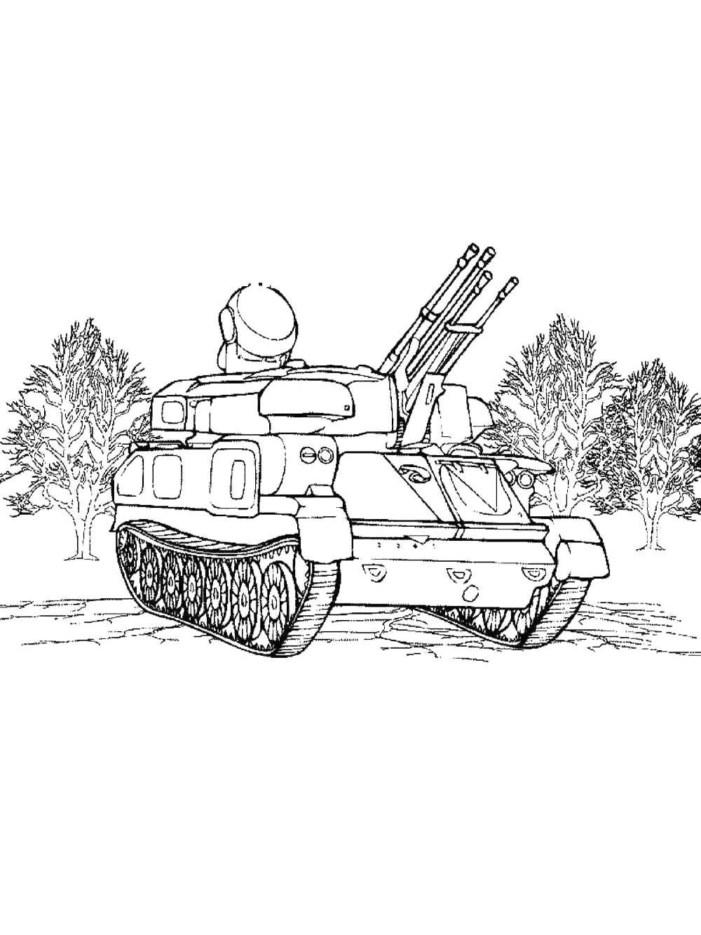 Танк ЗСУ-23-4 «Шилка»
