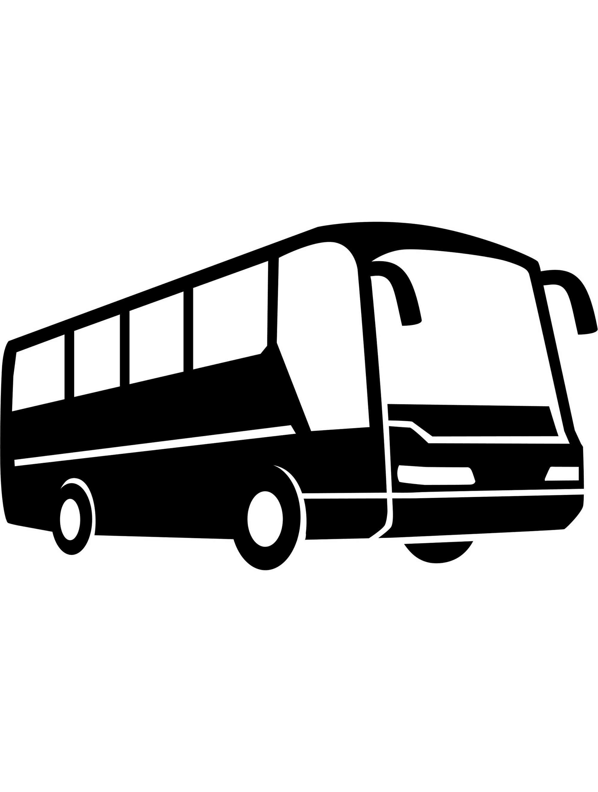 Трафареты автобуса раскраска для детей 2