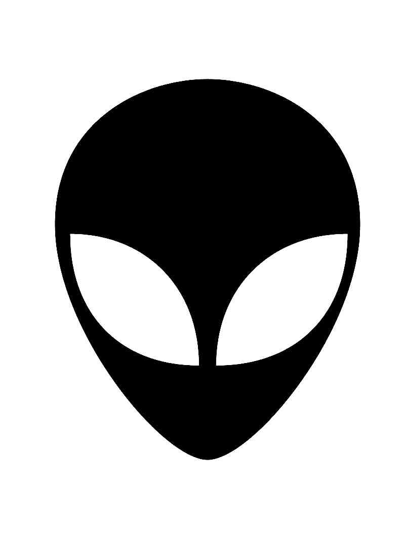 Трафареты нло раскраска для детей 2